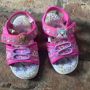 Paw patrol sandals great condition